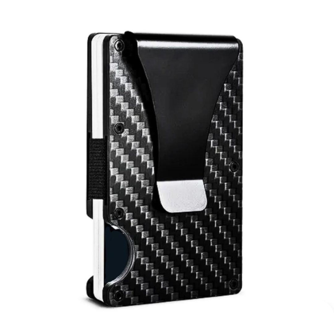 ClassicCarrier™ Series Wallet - Black Carbon RFID Blocking